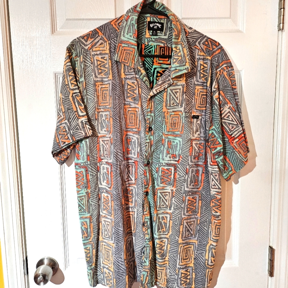 Billabong button down mens XL